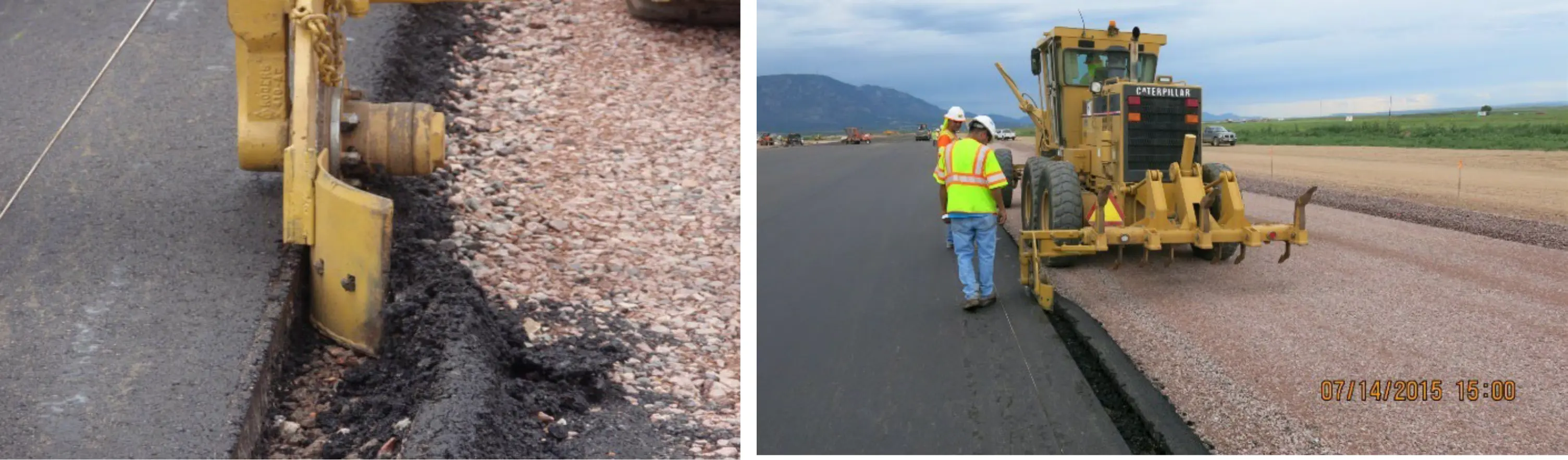 Figure 139. Kick-Out Plate Aids in Removing the Cutback Mix