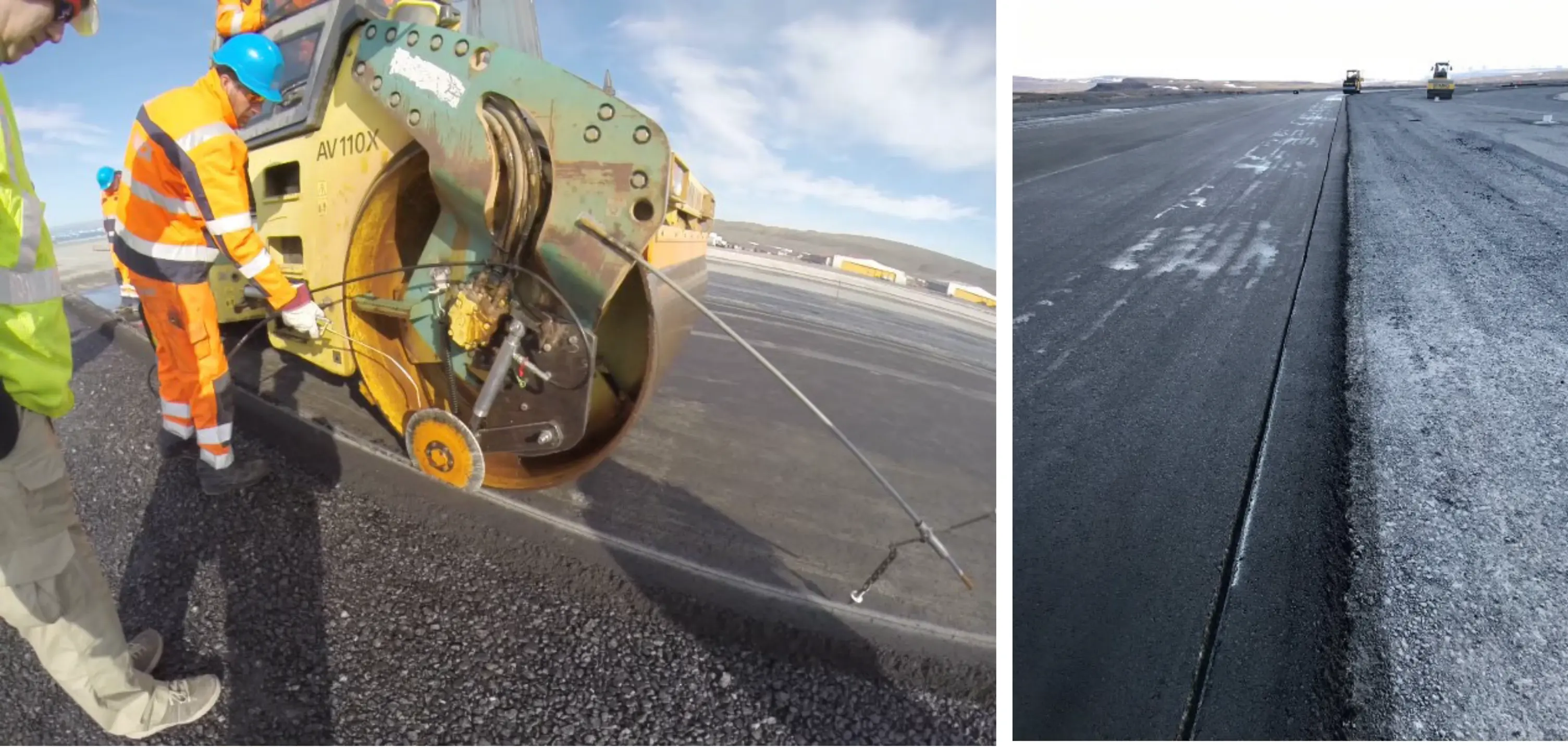 Figure 140. Stringline, Paint, and a Mounted Guide Allow Straight Cutting