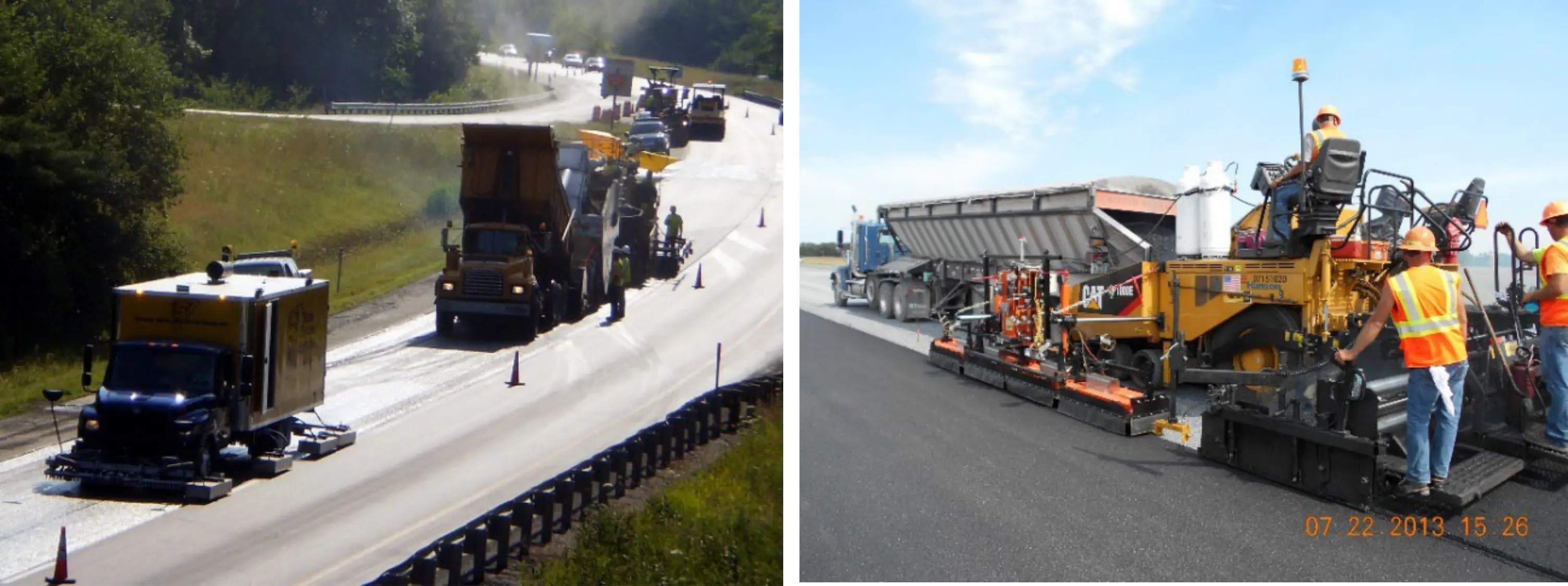 Figure 147. Joint Heaters: Self-Contained (left) and Paver-Mounted (right)