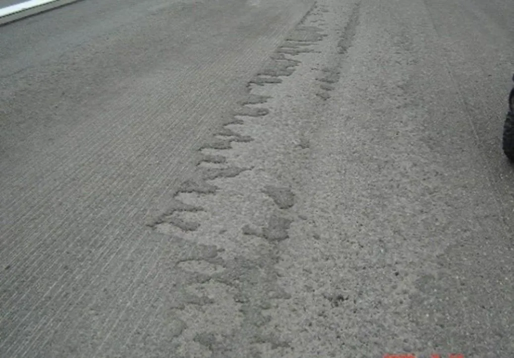 Figure 15. Raveled Asphalt Pavement Surface