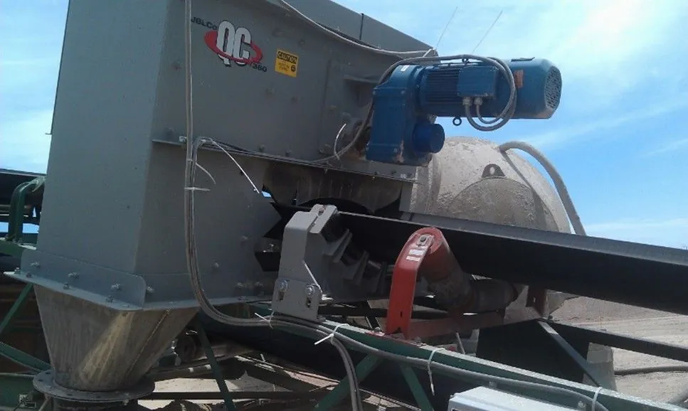 Figure 43. Conveyor Belt Sampling Device