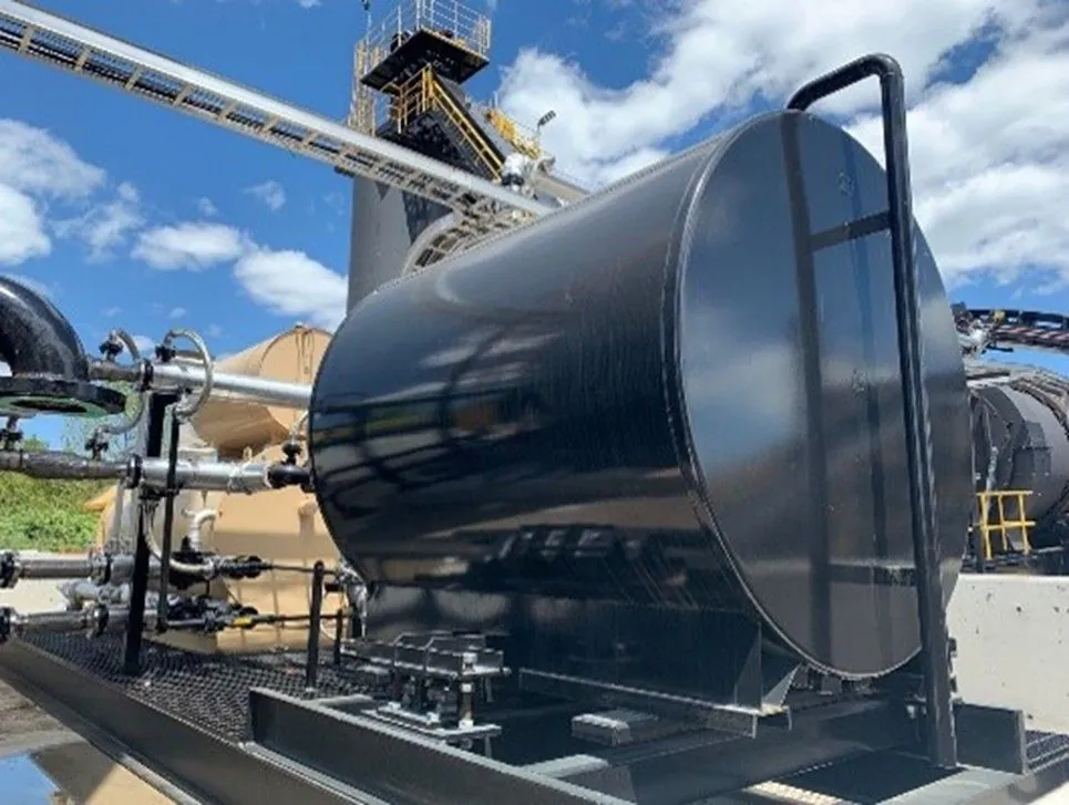 Figure 44. Stationary Asphalt Binder Calibration Tank