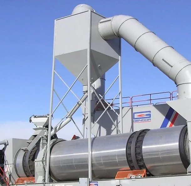 Figure 48. Knockout Box Returning Coarse Fines to the Dryer