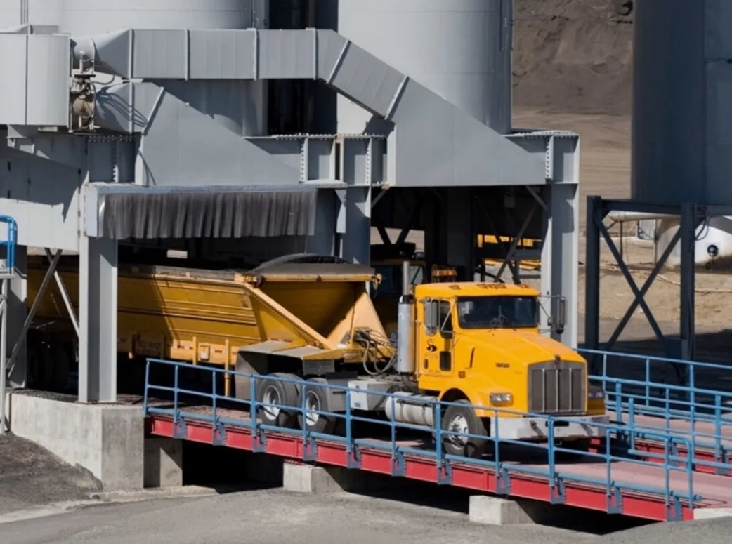 Figure 55. Truck Scale Under Storage Bins